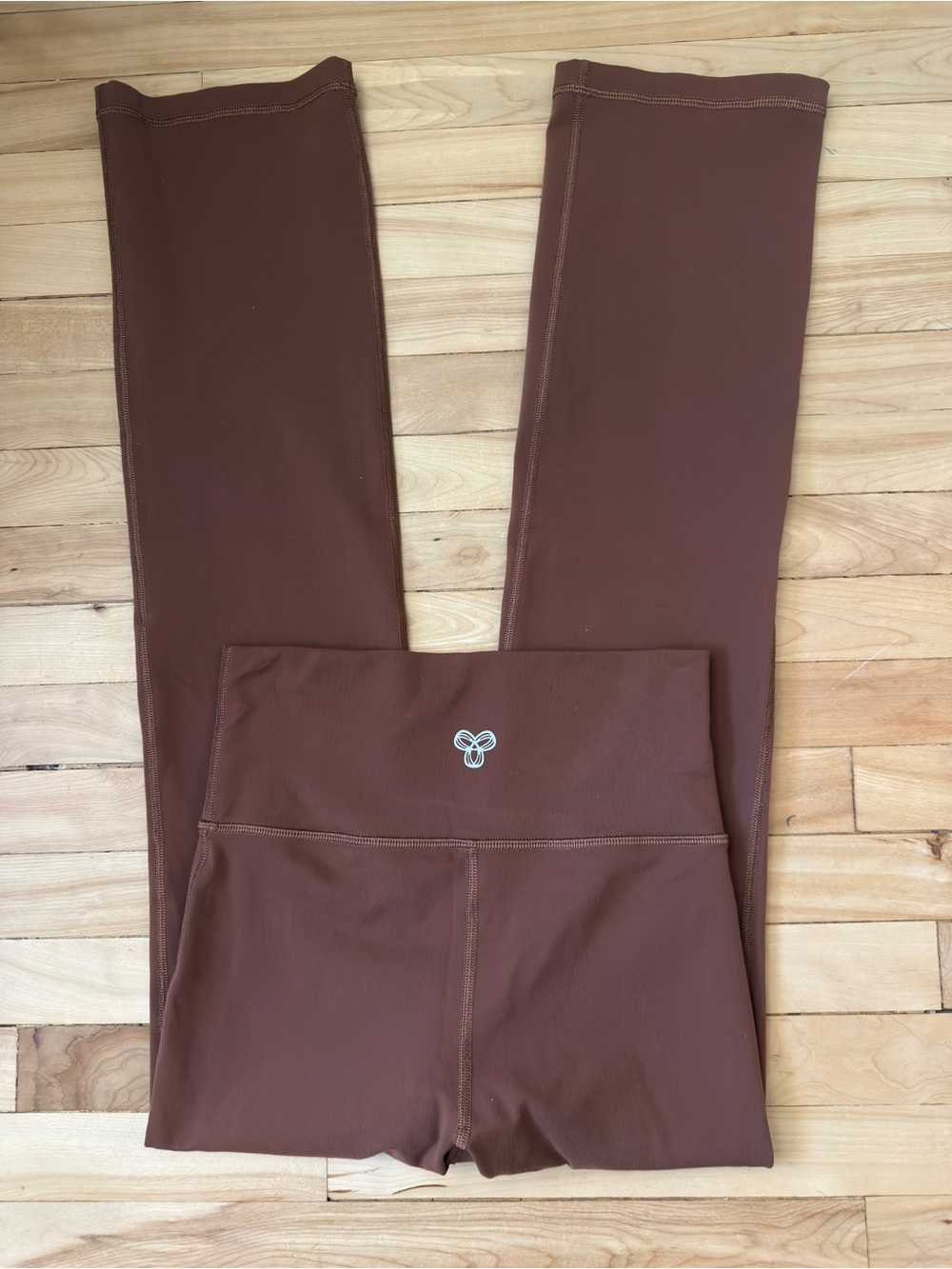 Aritzia TnAction High-Rise Straight Leg Leggings Brown S